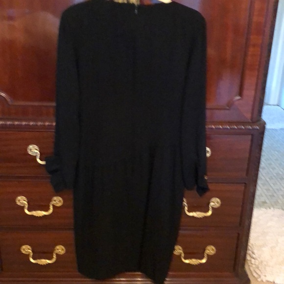 Pierre Balmain Paris vintage black dress - Picture 4 of 4